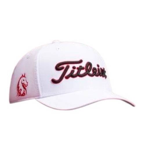 Titleist 2026馬年紀念球帽(白/黑字紅邊)#202612